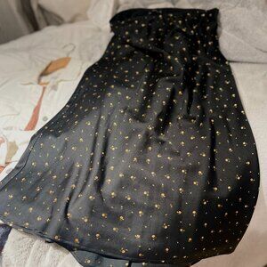 ABERCROMBIE & FITCH SATIN MID LENGTH SKIRT SIZE LARGE